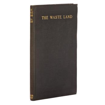 Eliot, T.S. (1888-1965) The Waste Land, First Edition in Book Form.